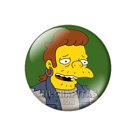 Chapa de Los Simpsons: Snake