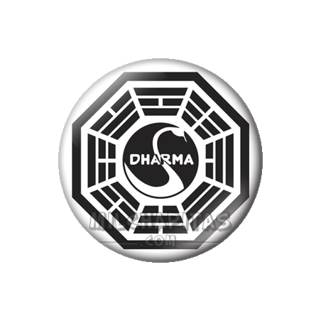 Chapa de Lost: Dharma Initiative