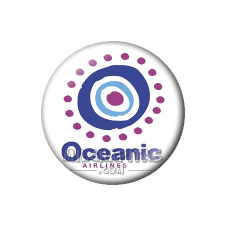 Chapa de Lost: Oceanic