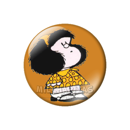 Chapa de Mafalda: Mafalda 3