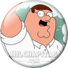 Chapa de Padre de familia: Peter saludando