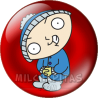 Chapa de Padre de familia: Stewie riéndose