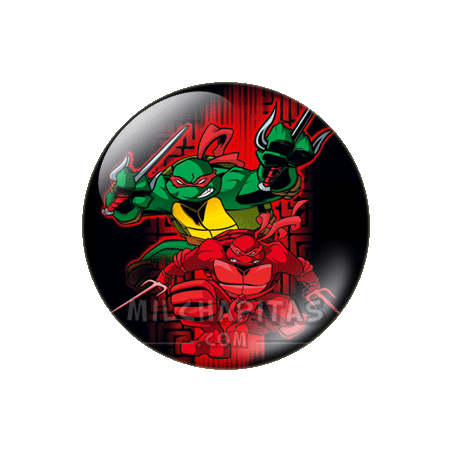Chapa de Tortugas Ninja: Raphael TMNT