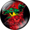 Chapa de Tortugas Ninja: Raphael TMNT