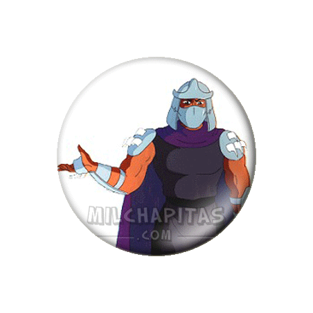 Chapa de Tortugas Ninja: Shredder 1