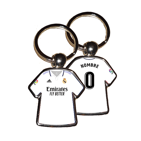 Llavero camiseta Real Madrid (Primera camiseta 22/23)