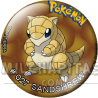 Chapa de Pokemon: Sandshrew