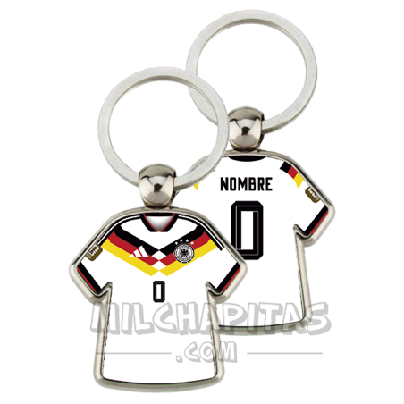 Llavero camiseta Alemania (Primera camiseta Mundial 2026)