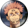 Chapa de Jujutsu Kaisen: Yuji Itadori (Marcas de Sukuna)