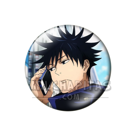 Chapa de Jujutsu Kaisen: Megumi Fushiguro