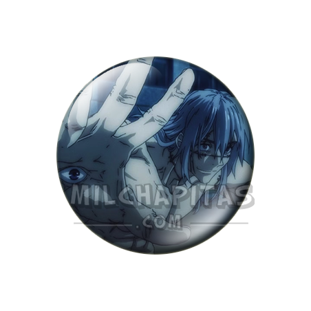 Chapa de Jujutsu Kaisen: Mahito (Transfiguración Ociosa)