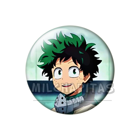 Chapa de My Hero Academia: Izuku Midoriya (Deku)