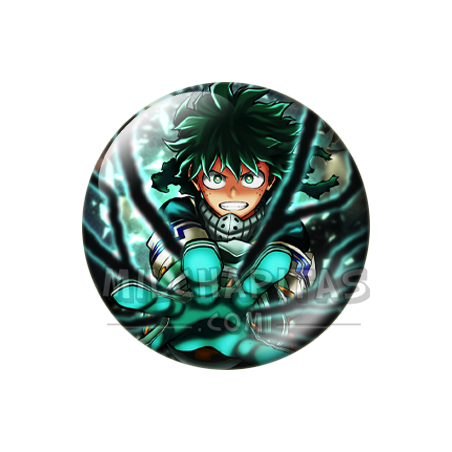Chapa de My Hero Academia: Izuku Midoriya (Black Whip)