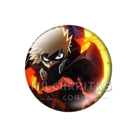 Chapa de My Hero Academia: Katsuki Bakugo