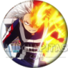 Chapa de My Hero Academia: Shoto Todoroki