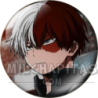 Chapa de My Hero Academia: Shoto Todoroki (Retrato)
