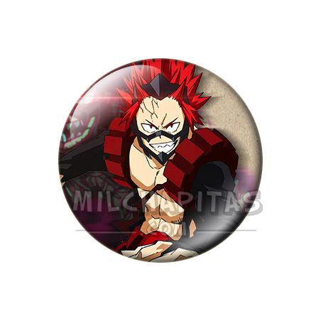 Chapa de My Hero Academia: Eijiro Kirishima (Red Riot)