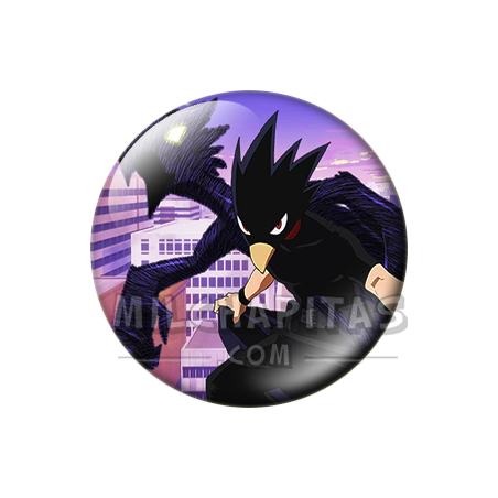 Chapa de My Hero Academia: Fumikage Tokoyami (Dark Shadow)