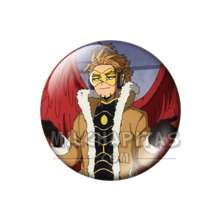 Chapa de My Hero Academia: Hawks