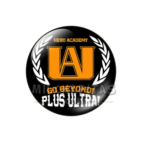 Chapa de My Hero Academia: Emblema U.A. (Instituto Yuei)