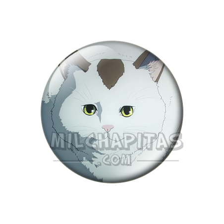 Chapa de Chainsaw Man: Meowy (Gata de Power)