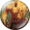 Chapa de Chainsaw Man: Demonio del Infierno