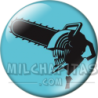 Chapa de Chainsaw Man: Silueta de Chainsaw Man