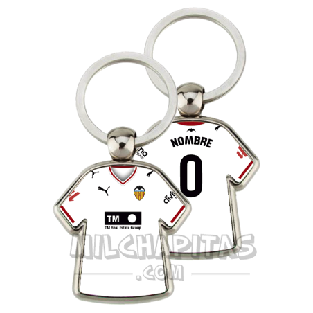 Llavero camiseta Valencia CF (Primera camiseta 26/27)