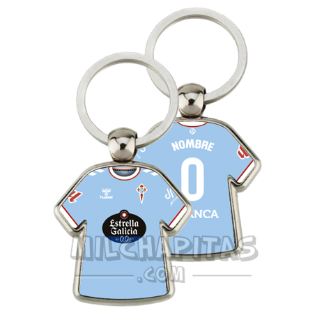 Llavero camiseta Celta de Vigo (Primera camiseta 26/27)