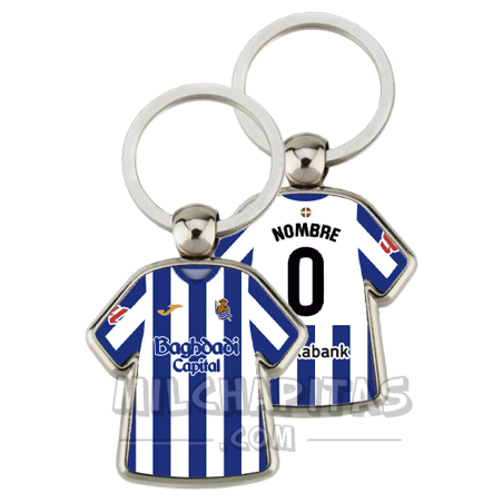 Llavero camiseta Real Sociedad (Primera camiseta 26/27)