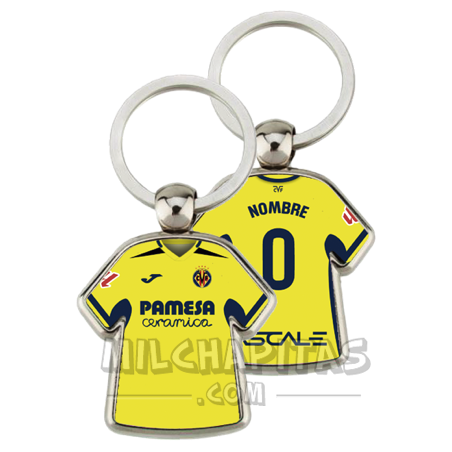 Llavero camiseta Villarreal CF (Primera camiseta 26/27)