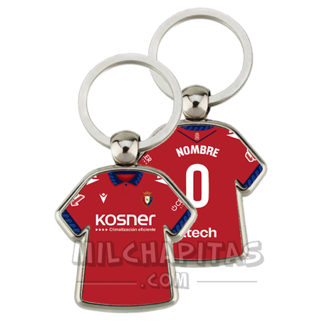 Llavero camiseta Osasuna (Primera camiseta 26/27)
