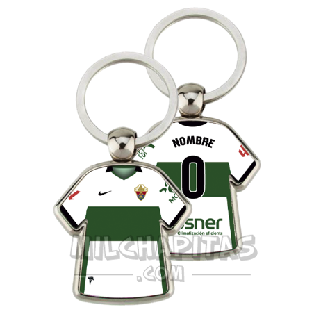 Llavero camiseta Elche (Primera camiseta 26/27)