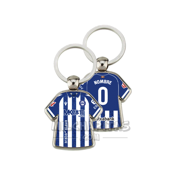 Llavero camiseta Alavés (Primera camiseta 26/27)