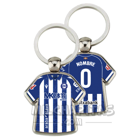 Llavero camiseta Alavés (Primera camiseta 26/27)