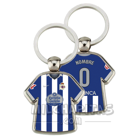 Llavero camiseta Deportivo de la Coruña (Primera camiseta 26/27)