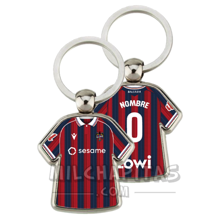 Llavero camiseta Levante (Primera camiseta 26/27)