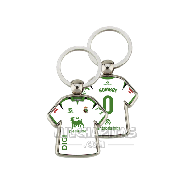 Llavero camiseta Racing de Santander (Primera camiseta 26/27)
