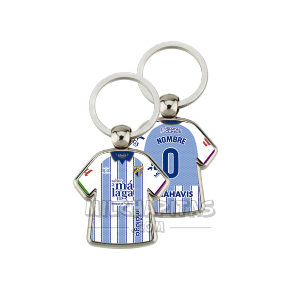 Llavero camiseta Málaga (Primera camiseta 26/27)