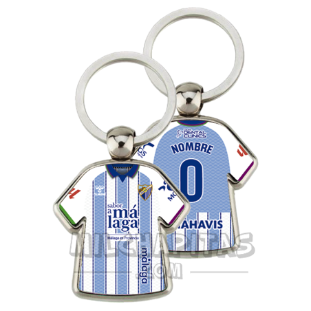Llavero camiseta Málaga (Primera camiseta 26/27)