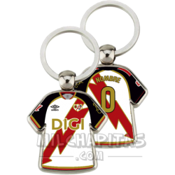 Llavero camiseta Rayo Vallecano (Primera camiseta 26/27)