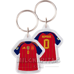 Llavero camiseta España (Campeón Mundial 2026)
