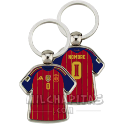 Llavero camiseta España (Campeón Mundial 2026)