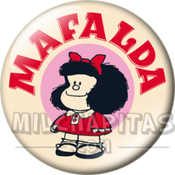 Chapa de Mafalda: Mafalda 4
