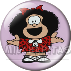 Chapa de Mafalda: Mafalda 5