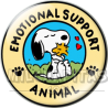 Snoopy Emotional Support Animal