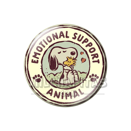 Chapa de Snoopy: Snoopy Emotional Support Animal 2