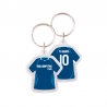 Llavero camiseta de fútbol personalizado