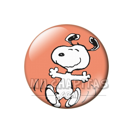 Chapa de Snoopy: Snoopy bailando
