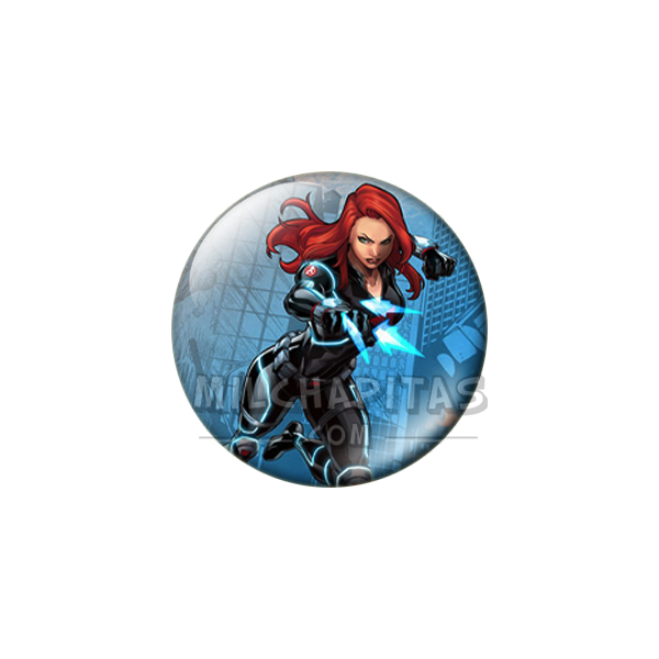 Chapa de Marvel: Viuda Negra (Black Widow)